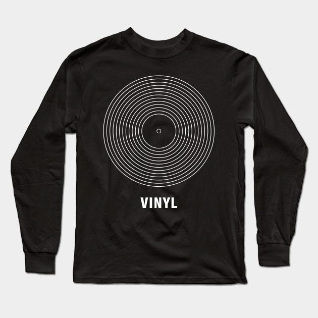 Vinyl 1 Long Sleeve T-Shirt by nankeedal